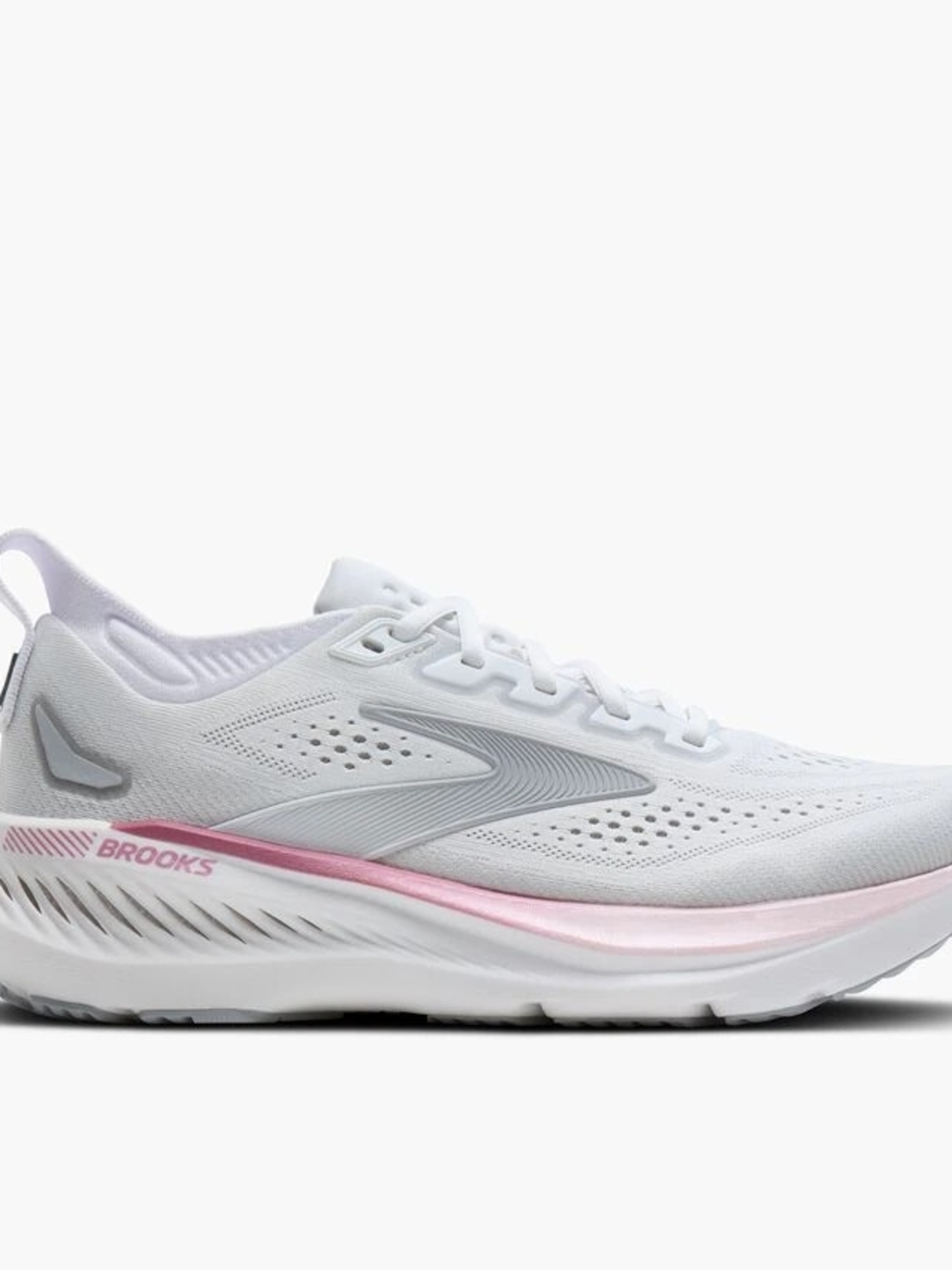 Brooks Glycerin GTS 23 - White/Harbor Mist/Metallic - Women's Size 10 - Picture 4 of 11